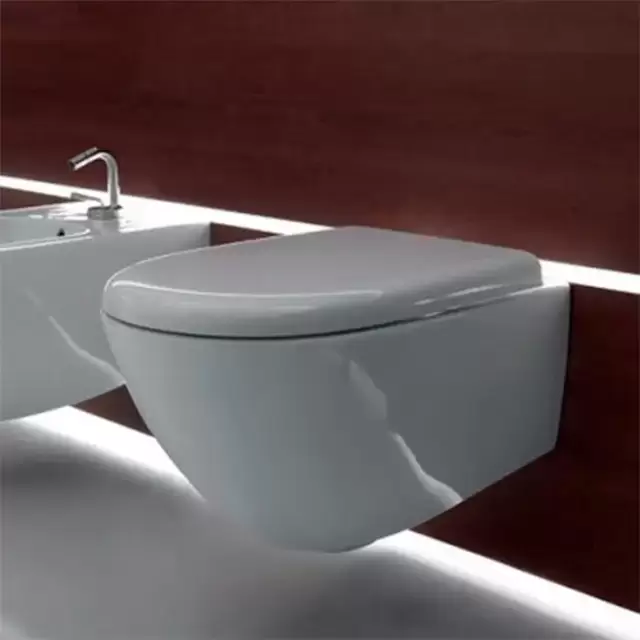 Kerasan Aquatech Унитаз подвесной,безободковый,55х36.5см, без сиденья,  цвет: белый