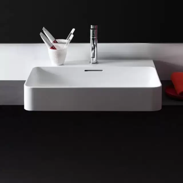 Laufen VAL Раковина 65х42х11.5 см, 1 отв., цвет: белый
