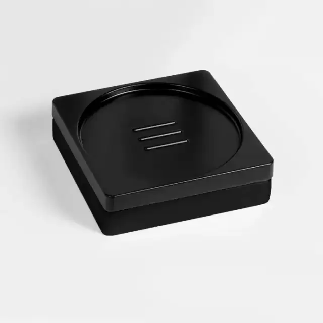 Colombo MiniQ Мыльница настольная, цвет: чёрный матовый