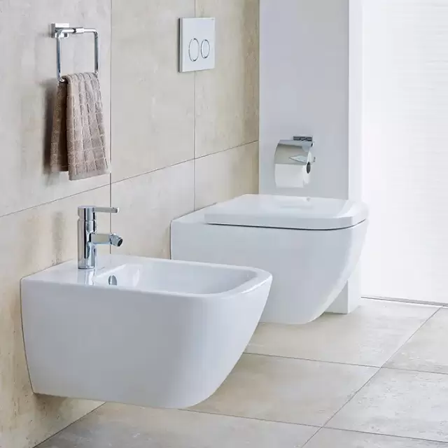 Duravit Viu Биде подвесное 37х57см.,  с 1 отв под смеситель, цвет: белый