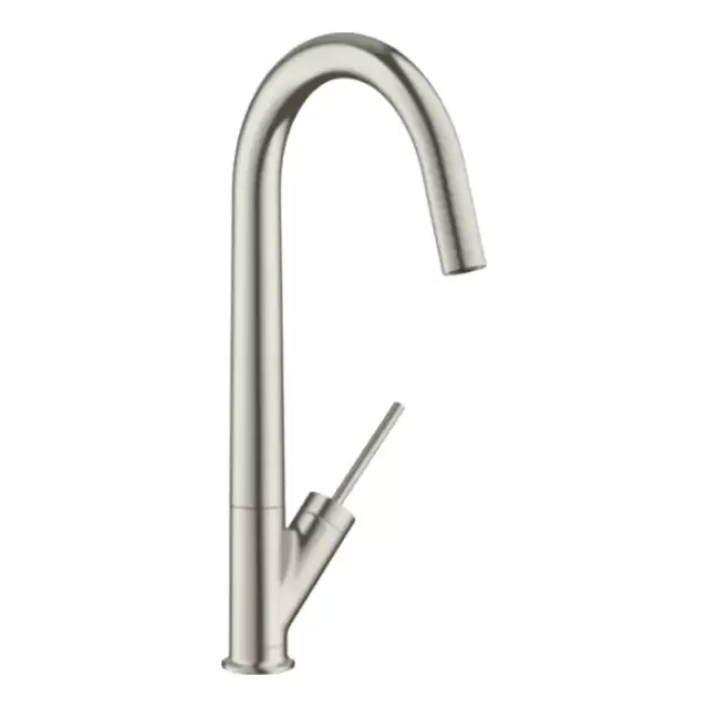 Axor Starck Смеситель для кухни 270, на 1 отв., с поворотным изливом, Eco, цвет: сталь