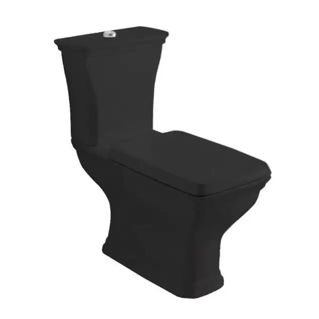 Artceram Civitas Унитаз моноблок 36x54 см, слив универсальный, цвет: черный