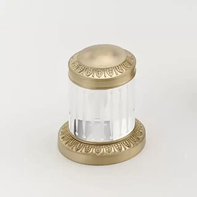 THG Malmaison crystal Вентиль смесителя для раковины, цвет: Soft matt gold