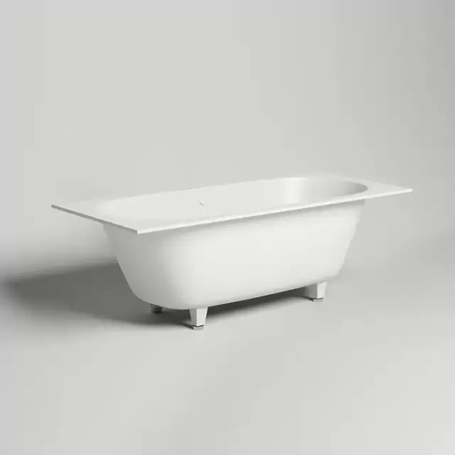 Salini Ornella Axis 170 Встраиваемая ванна 170х75х60см., прямоугольная, материал: S-Sense, цвет: белый матовый