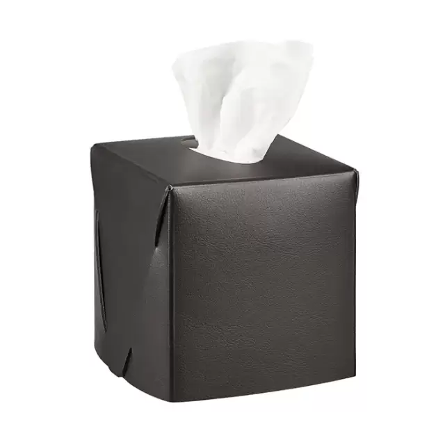 Colombo Adj Салфетница Kleenex, 12x12H12 см, цвет: шоколад/капучино