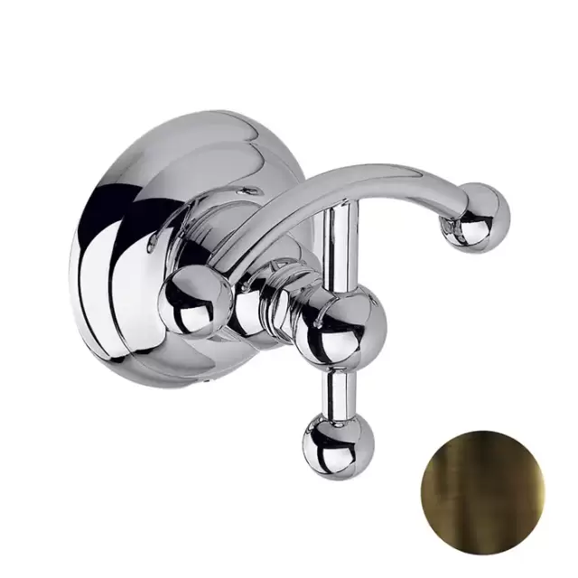 Nicolazzi Accessori Крючок подвесной, цвет: тёмная бронза