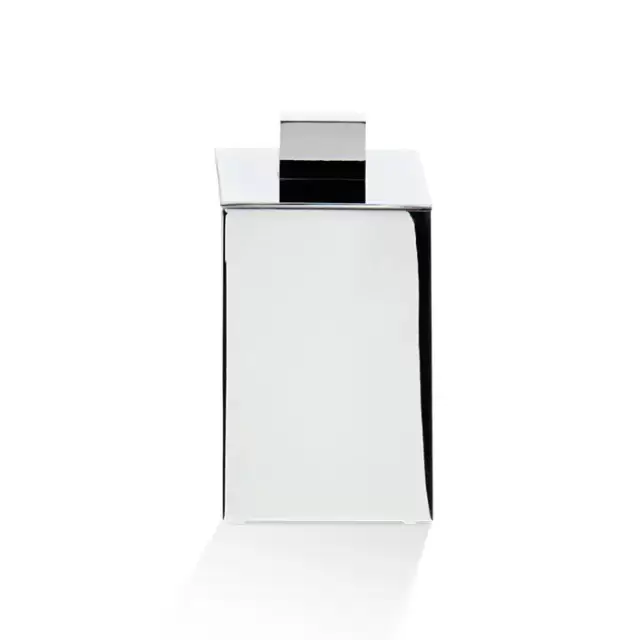 Decor Walther DW 3620 Бокс универсальный 6x6x11см, с крышкой, настольный, цвет: хром