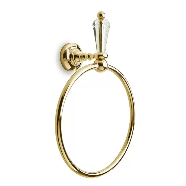 3SC Boheme Полотенцедержатель-кольцо, цвет: золото 24к. Lucido
