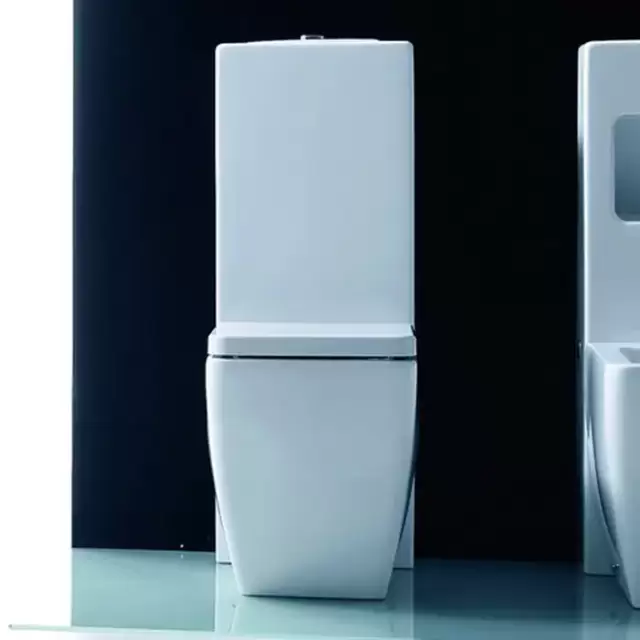 Kerasan Ego унитаз приставной 53х36см, белый с напольным бачком