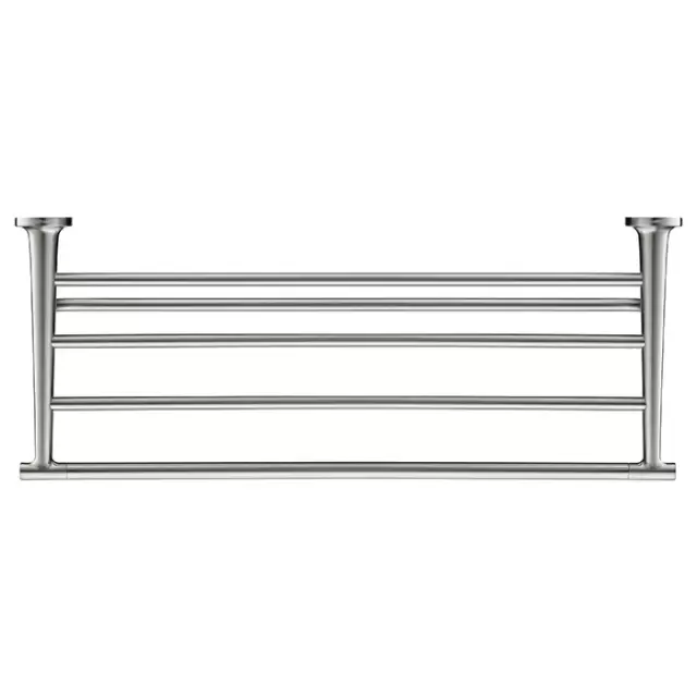 Duravit Starck T Полочка для полотенец 61x23.2см, подвесная, цвет: Stainless steel Brushed