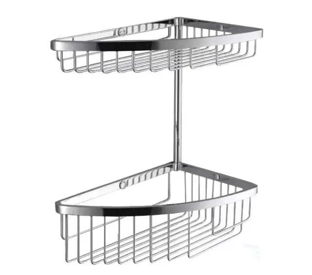 Colombo Angolari двойная полка, цвет: хром