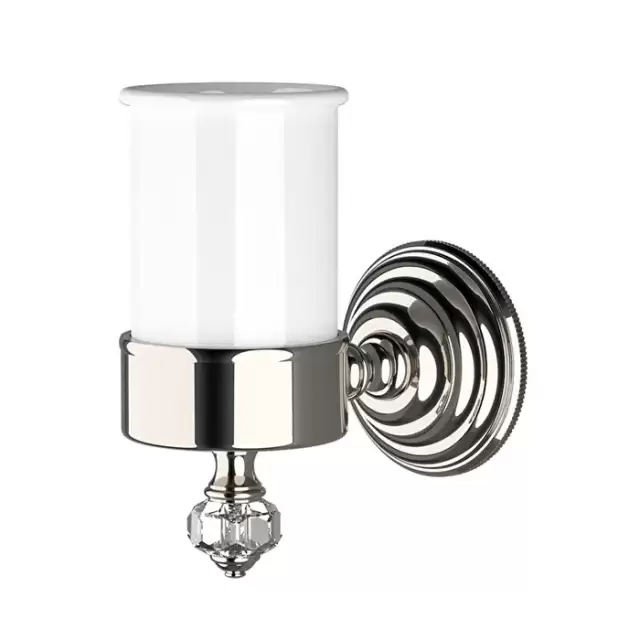 Devon&Devon Gemstone Стакан подвесной. цвет: никель блестящий