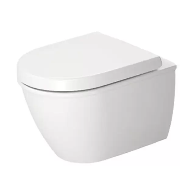 Duravit Darling New Унитаз подвесной компакт с вертикальным смывом, вкл. крепление Durafix, 36х48см., цвет: белый