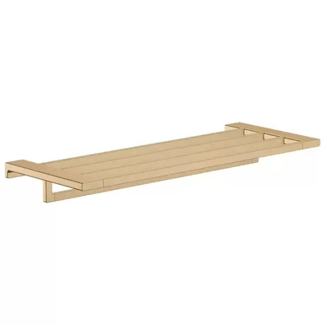 Hansgrohe AddStoris Полка для полотенец 64.8см., цвет: шлифованная бронза