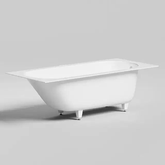 Salini Ornella Axis 190 Встраиваемая ванна 190х90х60см, прямоугольная, материал: S-Stone, цвет: белый матовый