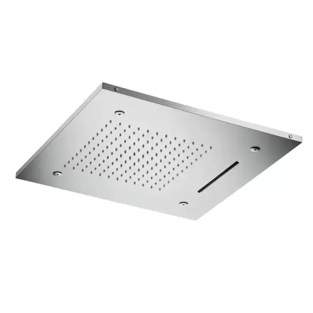 Almar Temotion Верхний душ, потолочный, 50х50см, 3 режима, цвет: Mirror Stainless Steel