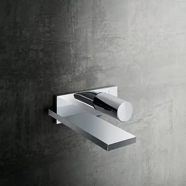 Fantini Milano Смеситель для раковины, настенный, излив: 190 мм, цвет: хром