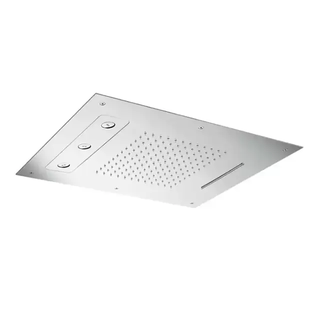 Almar Temptation Верхний душ, потолочный, 63х48см, 3 режима, цвет:Mirror Stainless Steel