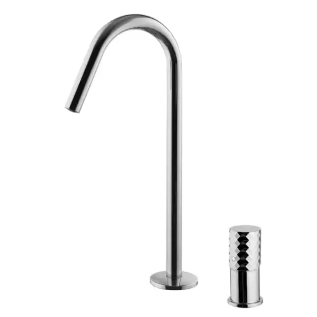 Fima Carlo Frattini Spillo Tech Cмеситель для раковины, на 2 отв., с донным клапаном, цвет: хром