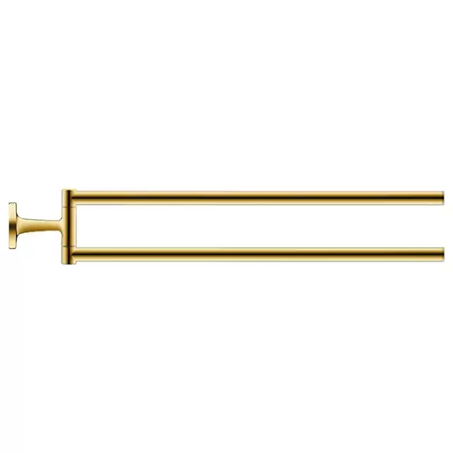 Duravit Starck T Полотенцедержатель двойной, 46.5см, подвесной, цвет: Gold Polished