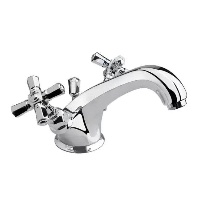 Nicolazzi Teide Four Смеситель для раковины с донным клапаном, цвет: хром