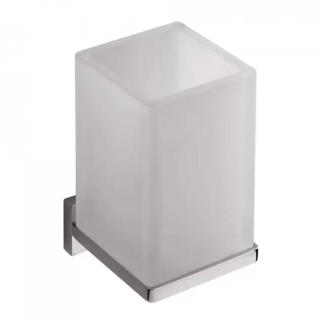 Colombo Look Стакан подвесной, цвет: хром/матовое стекло