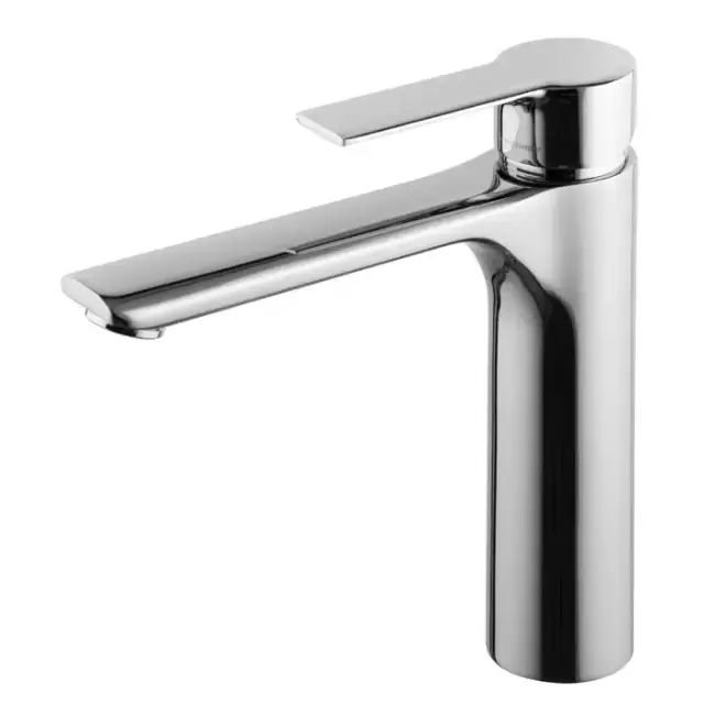 Fima Carlo Frattini Mast Смеситель для раковины, на 1 отв., высокий h: 20.5см., с донным клапаном, цвет: хром