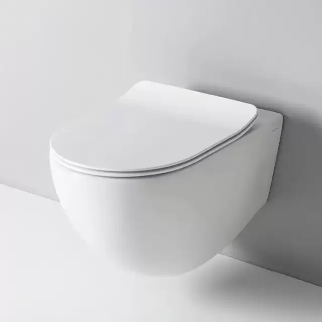 Artceram File 2.0 Унитаз подвесной 37х52см, безободковый, турбо смыв the.reel, saniglaze, цвет: белый глянцевый