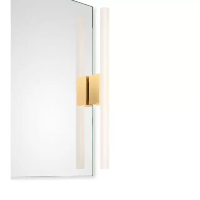 Decor Walther Omega 1 Светильник на зеркало 5x4.5x9(30-60)см, 1x S14D 30-60cm 1 Socket, цвет: золото матовое