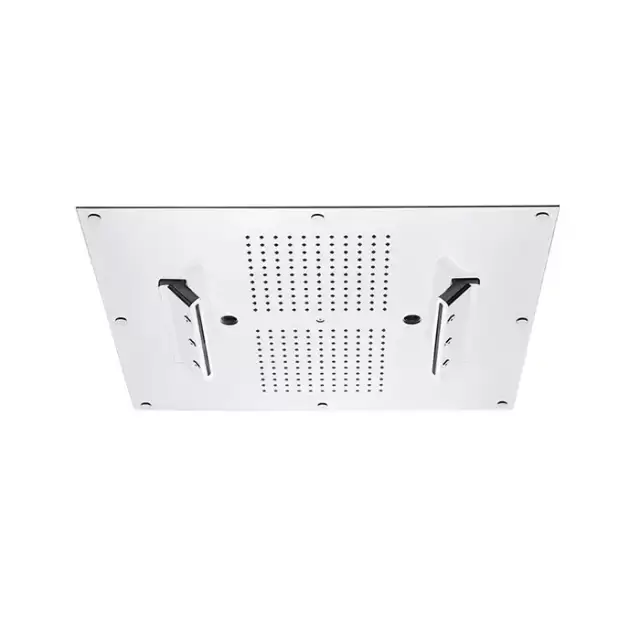 Carimali MyDream Верхний душ 550х500 мм, потолочный, 242 форсунки, 4 потока: дождь, каскад, распылители, двойной каскад, хромотерапия, цвет: хром