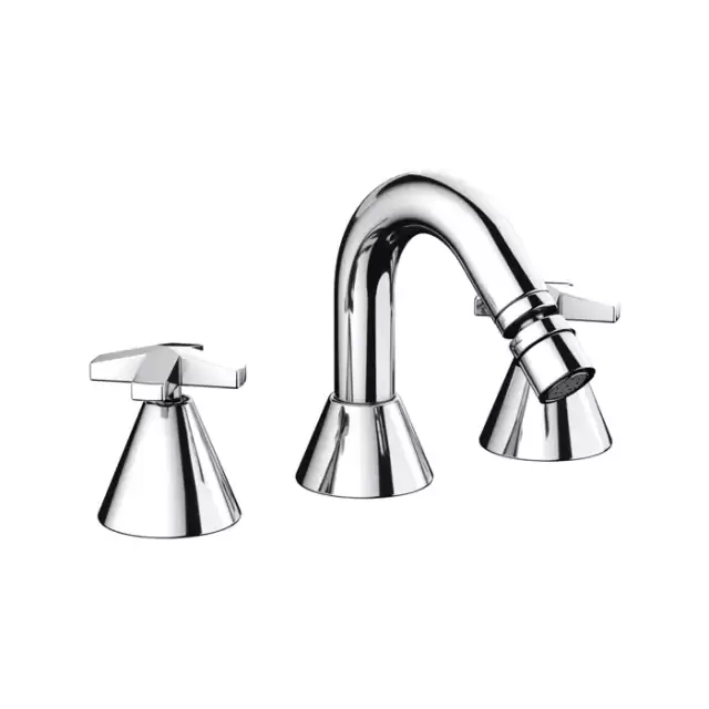 Nicolazzi Star Смеситель для биде, на 3 отв , цвет: хром