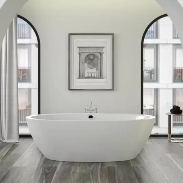 KNIEF Loom Ванна отдельностоящая 190x95x60см, цвет: белый