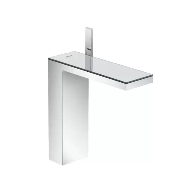 Axor MyEdition Смеситель для раковины, на 1 отв., излив 245мм, с донным клапаном, цвет: хром/зеркальное стекло