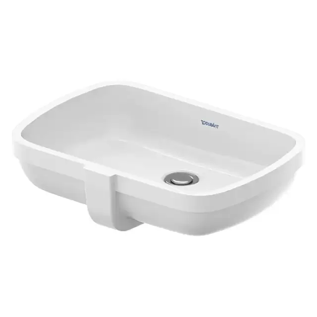 Duravit Qatego Раковина 48х37х15см., встраиваемая снизу, без отв., цвет: белый