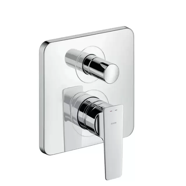 Axor Citterio E Встраиваемый смеситель для ванны однорычажный, внешняя часть, цвет: хром