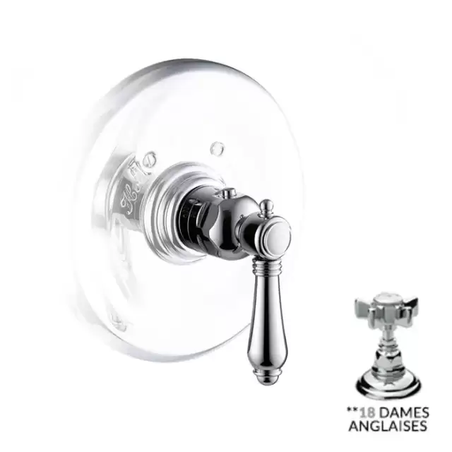 Nicolazzi Termostatico Смеситель для душа, встраиваемый, термостатический, на 1 источник, цвет: хром