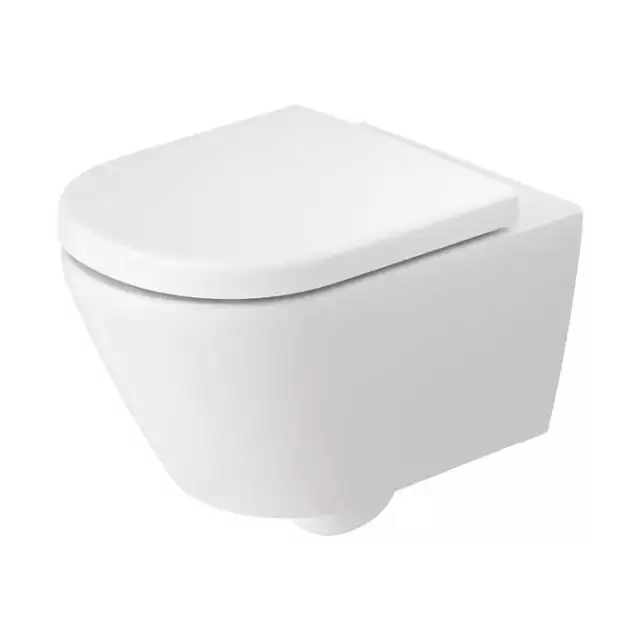 Duravit D-Code Унитаз подвесной 54х37см, безободковый, цвет: белый