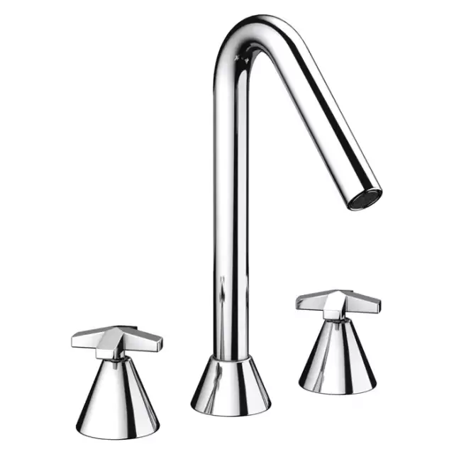 Nicolazzi Star Смеситель для раковины, на 3 отв., цвет: хром