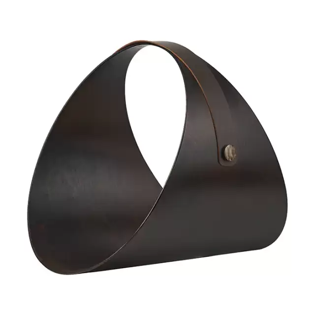 ADJ Дровница Ben, D36 см., цвет: шоколад/капучино