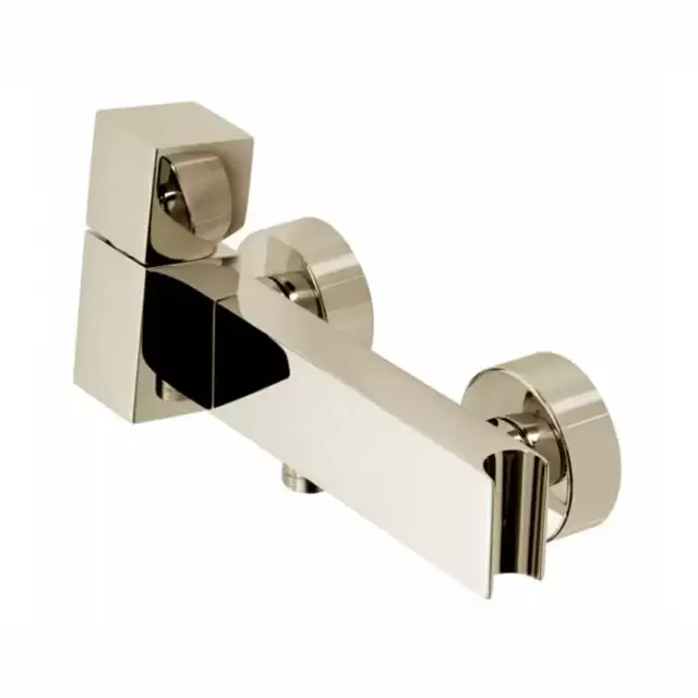 Bossini Cube Смеситель наружный для душа с выходом на 1/2&rdquo;, цвет: никель шлифованный