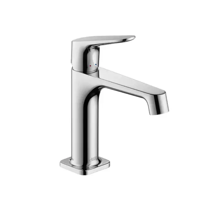 Axor Citterio M Смеситель для раковины 100, на 1 отв., излив: 128мм, без донного клапана, цвет: хром
