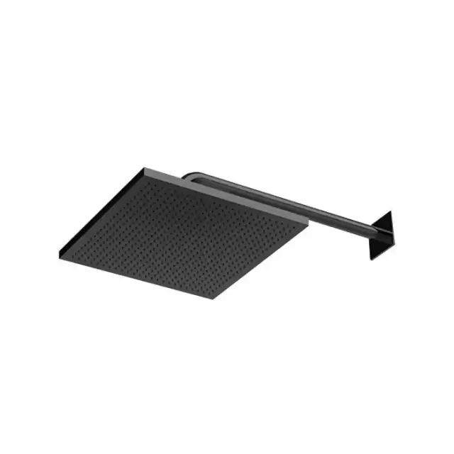 Almar Velvet Rain Верхний душ 30х30см., настенный/потолочный, 1 режим, цвет: чёрный матовый