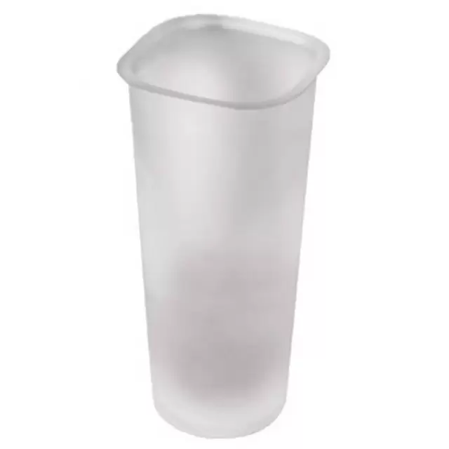 Colombo Alize Стакан, цвет: хром/матовое стекло