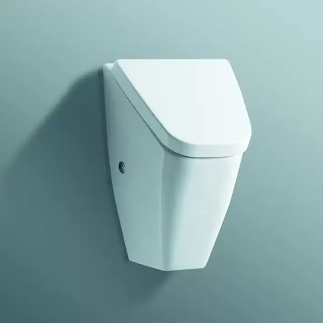 Laufen Vila Писсуар со скрытым подводом воды, с отв-ми под крышку 8.9414.2.300.000.1, без сифона, цвет: белый