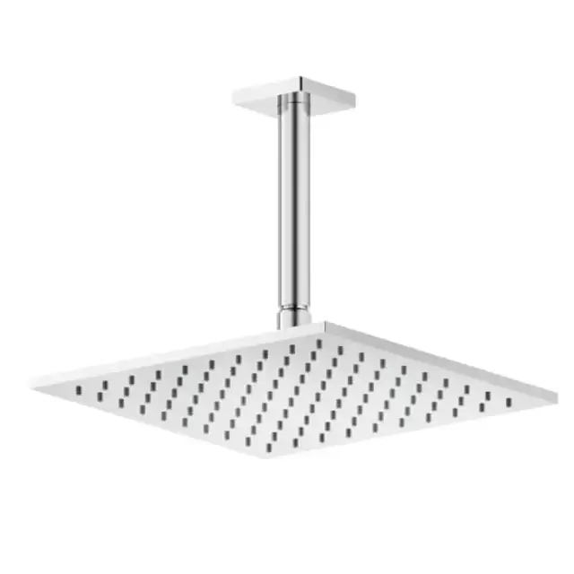 Gessi Rilievo Потолочная душевая головка шарнирная 250x250 мм на 1/2", цвет: хром