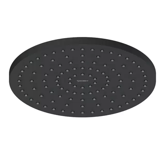 Duravit Shower Верхний душ &Oslash;25см., 1 режим, настенный/потолочный, цвет: черный матовый