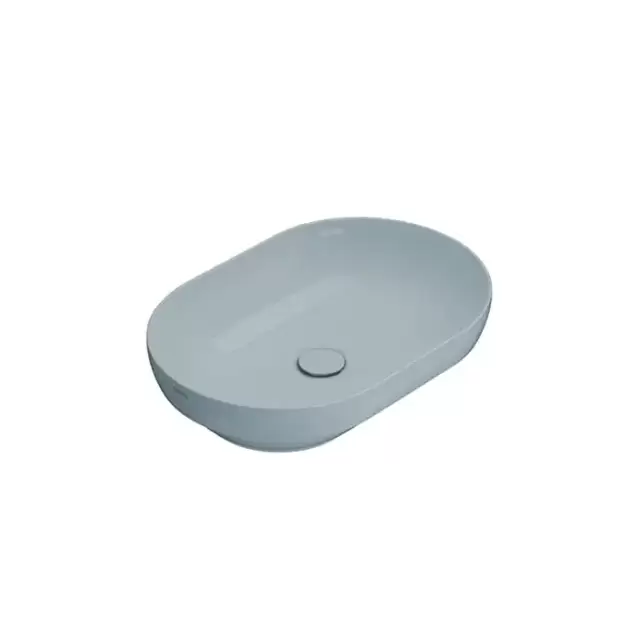 Globo T-Edge Раковина-чаша 60х41х14 см, без отв., на столешницу, цвет: Bluette