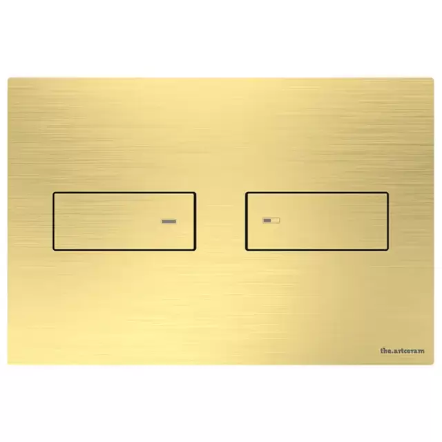 Artceram INOX Смывная клавиша, цвет: золото брашированное PVD
