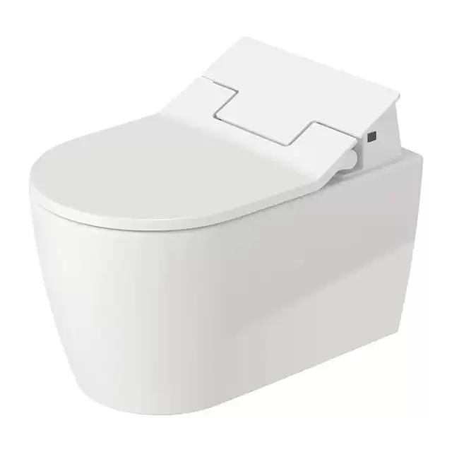 Duravit ME by Starck SensoWash Унитаз подвесной 57x37см, Rimless, HygieneGlaze, с крышкой биде, цвет: белый