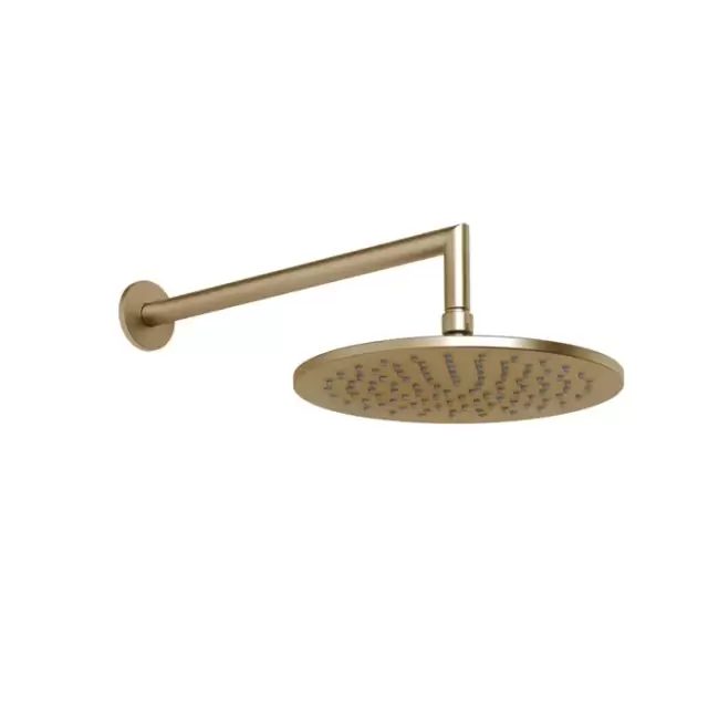Gessi Anello Верхний душ &Oslash;25см., настенный, цвет: warm bronze brushed pvd